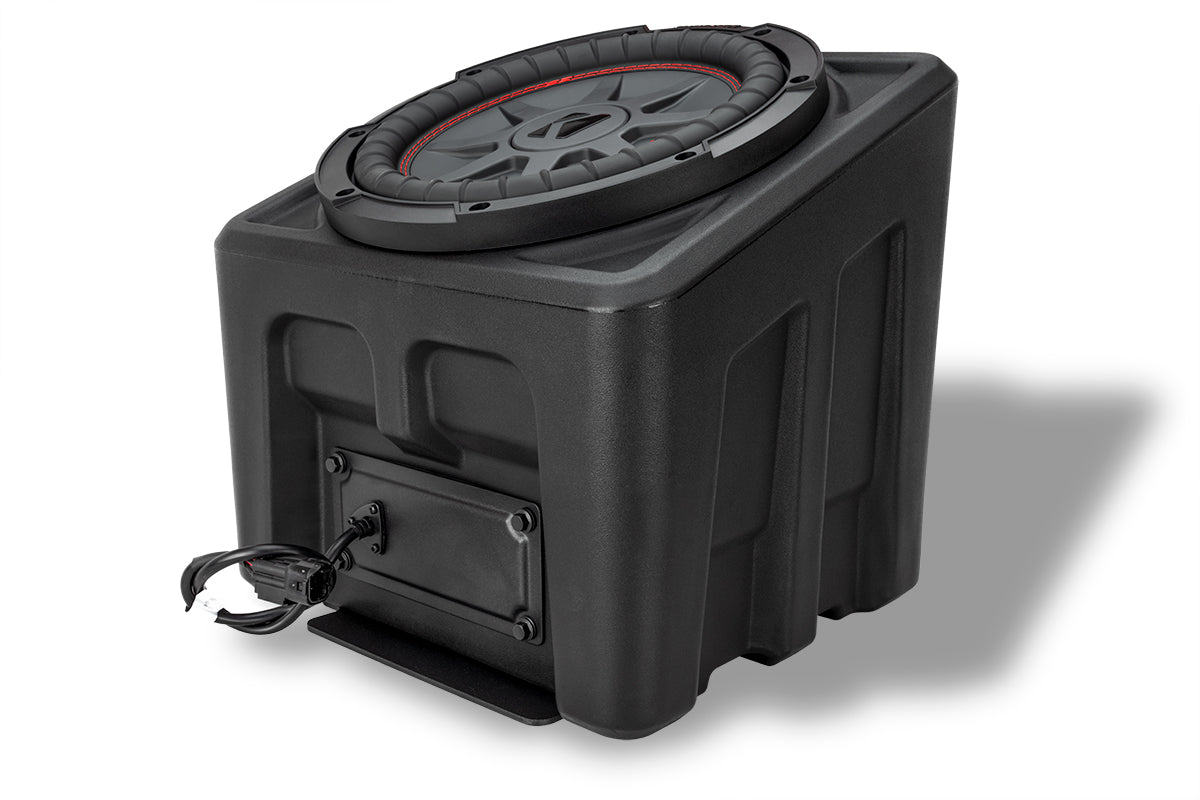 Photo of SSV Works - 2018-2025 Polaris Ranger XP1000 Underseat 10" Subwoofer by SSV Works - Premium for UTVs / Side by Sides