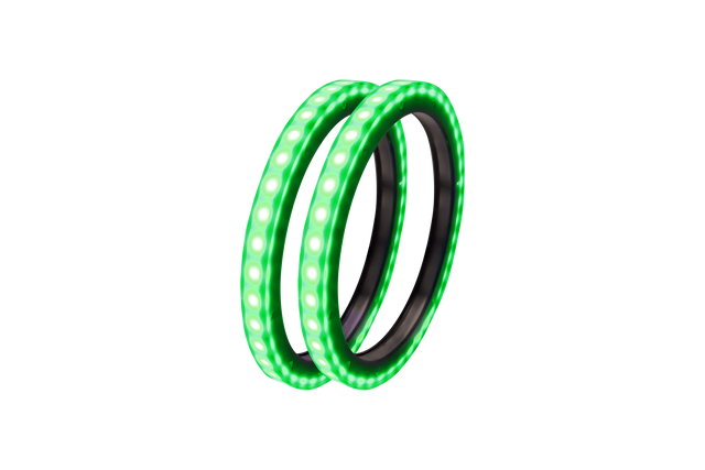 Photo of 8" RGB LED Speaker Rings (Pair) | UTVS-8LSR by UTV Stereo - Premium Speaker Light Ring for UTVs / Side by Sides