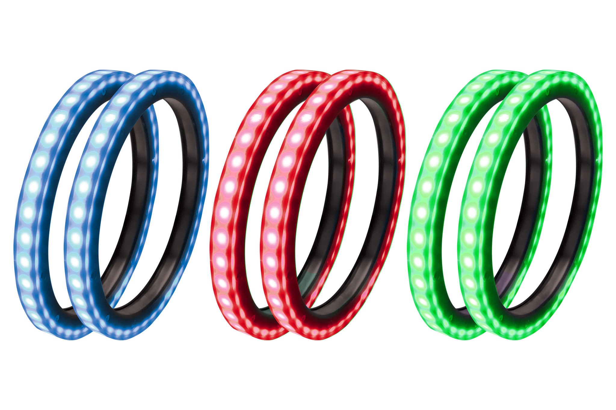 Photo of 8" RGB LED Speaker Rings (Pair) | UTVS-8LSR by UTV Stereo - Premium Speaker Light Ring for UTVs / Side by Sides