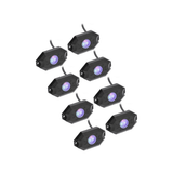 Photo of LED Rock Light Kit 8 Piece by AJK Offroad - Premium for UTVs / Side by Sides