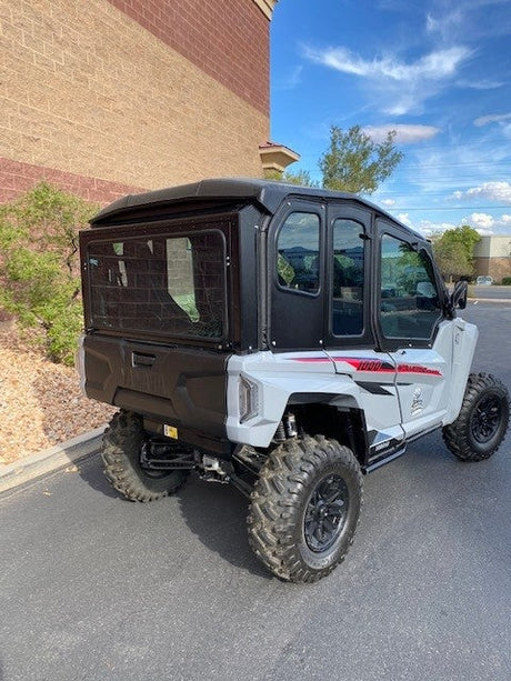 Photo of YAMAHA RMAX 4-SEAT Cab Enclosure "THE VAULT" 2021-24 Upper Side Doors & Panels (Patent Pending) by Dirt Warrior Accessories - Premium VAULT for UTVs / Side by Sides