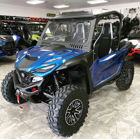Photo of Yamaha RMAX Windshield by Alpha Windshields - Premium for UTVs / Side by Sides