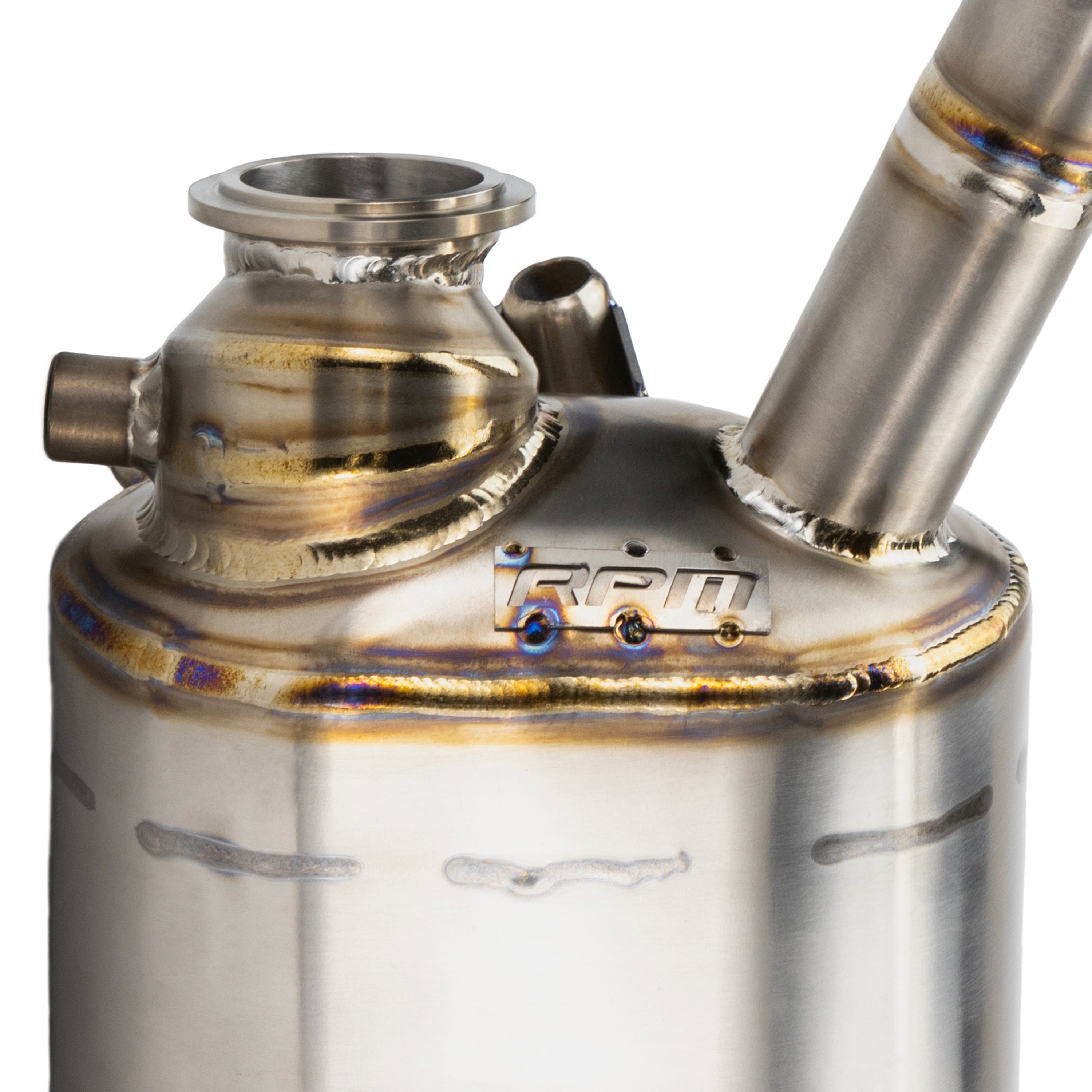 Photo of RPM SXS RPM Polaris RMK & VR1 Patriot Boost Q-Muf Chambered Titanium Muffler by RPM SXS - Premium for UTVs / Side by Sides