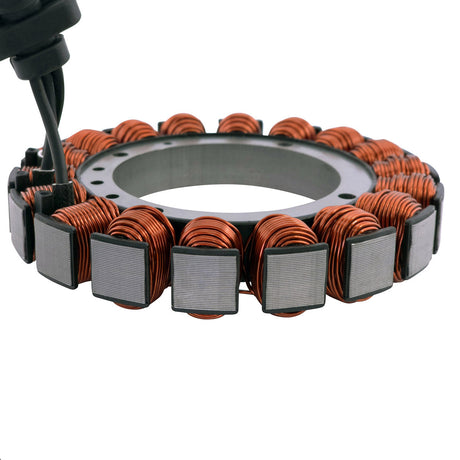 Photo of Premium Stator for Harley Davidson Dyna Super Glide / Fat Boy / Heritage Softail 2001-2006 | 30017-01B / 30017-01A-138 by RM STATOR - Premium for UTVs / Side by Sides