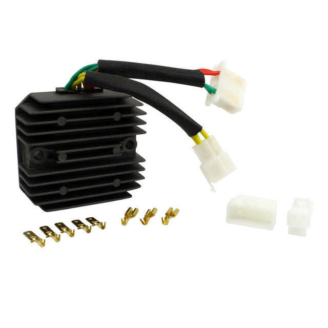 Photo of Voltage Regulator for Honda XRV 650 Africa Twin 1988-1990 | XL 600 V Transalp 1987-2000 | # 31600-MM9-000 31600-MS6-921 by RM STATOR - Premium for UTVs / Side by Sides