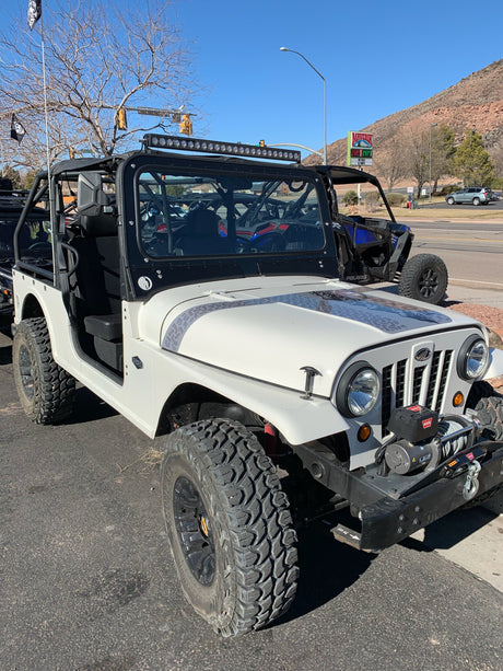 Photo of MAHINDRA ROXOR FRONT WINDSHIELD 2018+ by Dirt Warrior Accessories - Premium Windshields for UTVs / Side by Sides