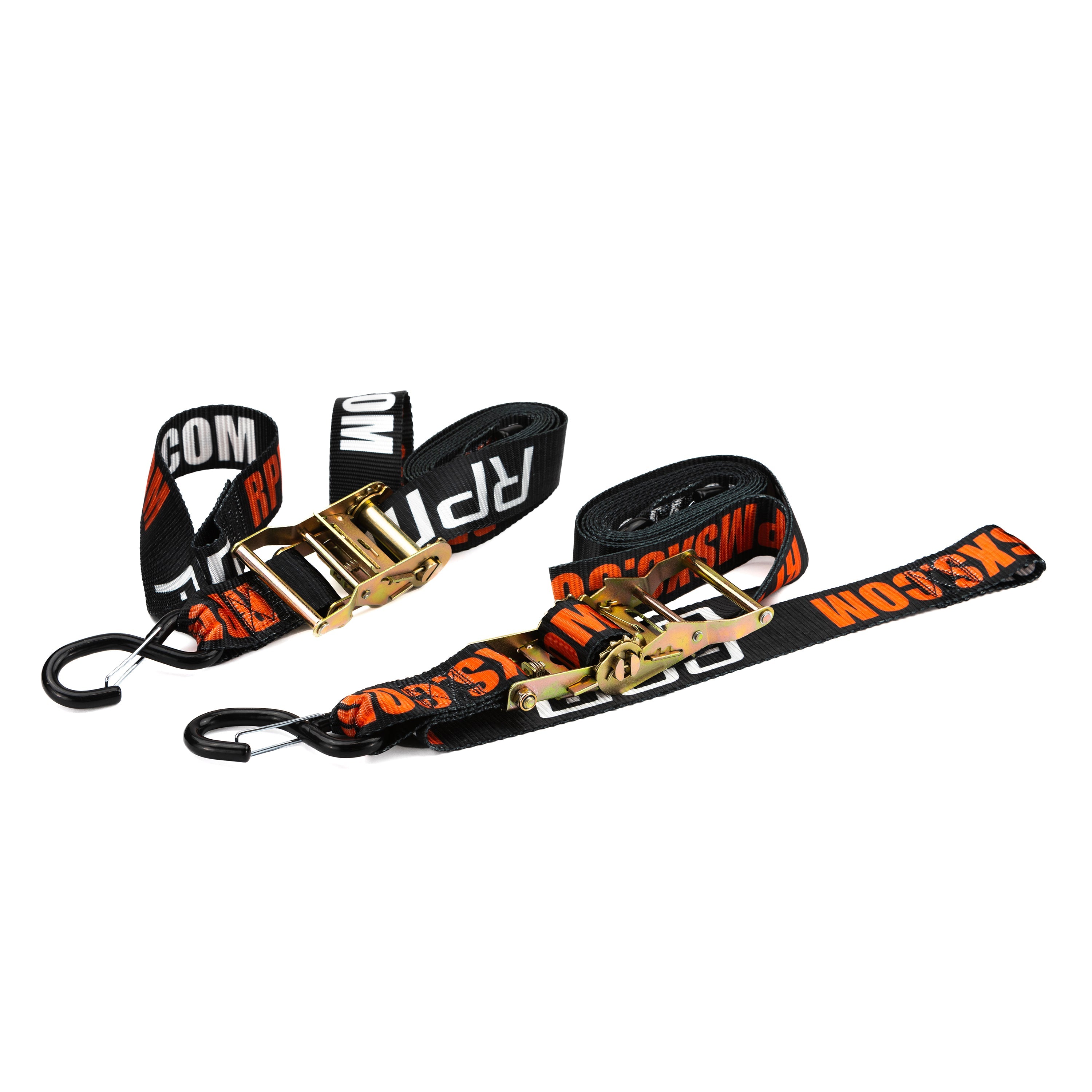 Photo of RPM SXS RPM (2 Pack) 2" x 10ft Heavy Duty 3,300Lb Ratchet Strap Tie Downs by RPM SXS - Premium for UTVs / Side by Sides