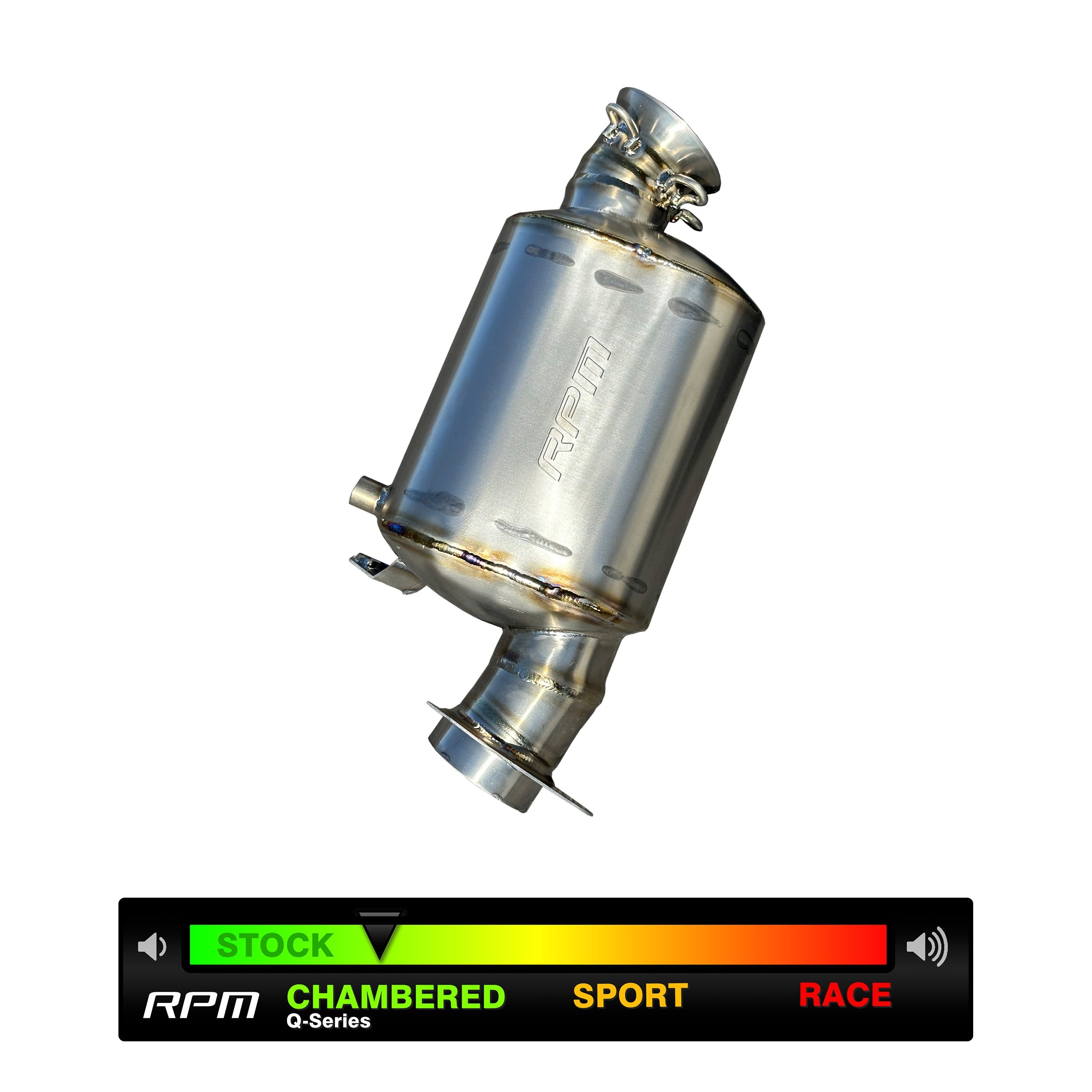 Photo of RPM SXS RPM Gen 4 2020-2022 Ski-Doo / Lynx 850 Turbo Q-Muf Chambered Titanium Muffler by RPM SXS - Premium for UTVs / Side by Sides