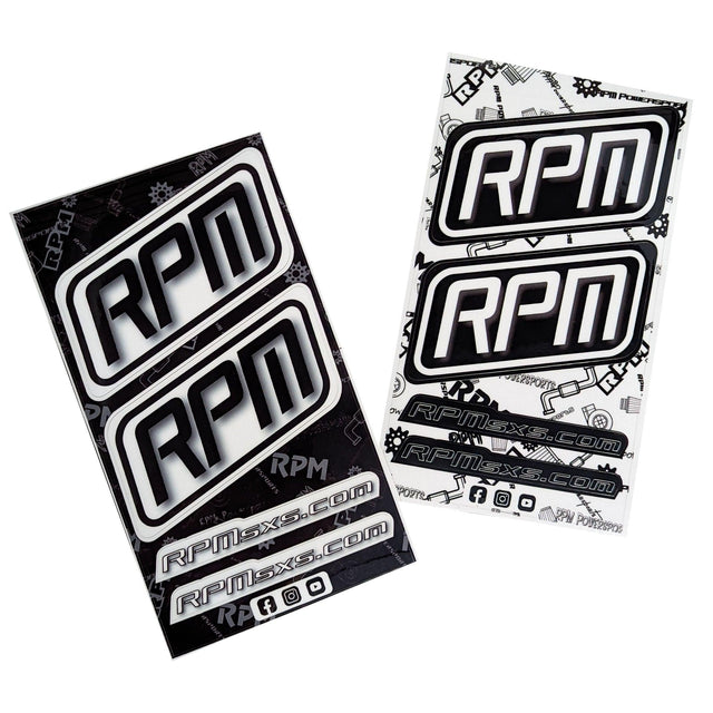 Photo of RPM Sticker Sheet by RPM SXS - Premium for UTVs / Side by Sides
