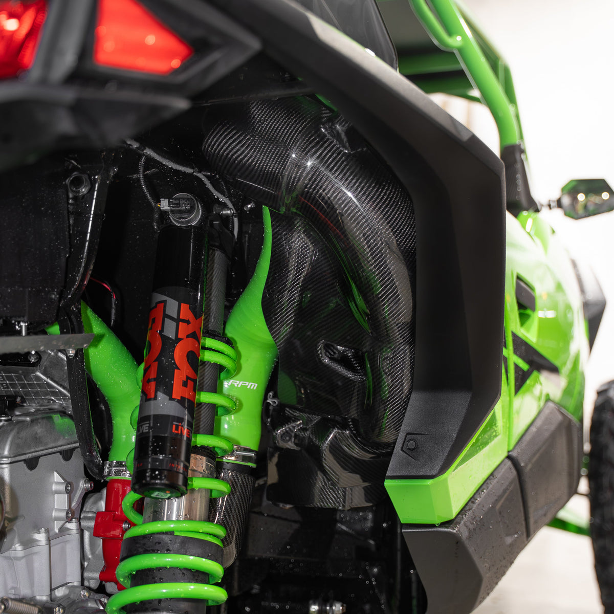Kawasaki Teryx H2 Carbon Fiber Air Intake Cover – product detail 2