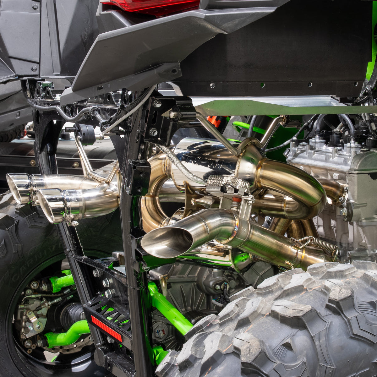 Kawasaki Teryx H2 2.5-Inch Dual Sport Full Exhaust – product detail 11