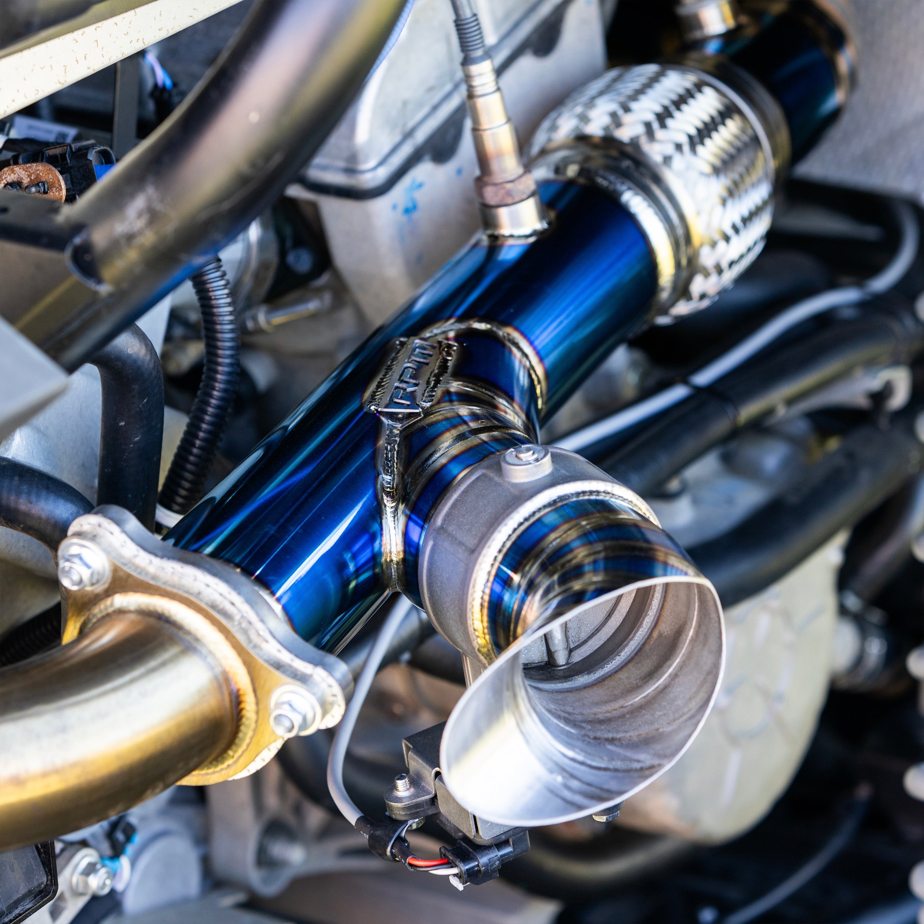 Photo of RPM SXS RPM Polaris RZR TITANIUM E-Valve 3" Electronic Dump Valve Exhaust - XPT, Pro XP, Pro S, Turbo R, Turbo S by RPM SXS - Premium for UTVs / Side by Sides