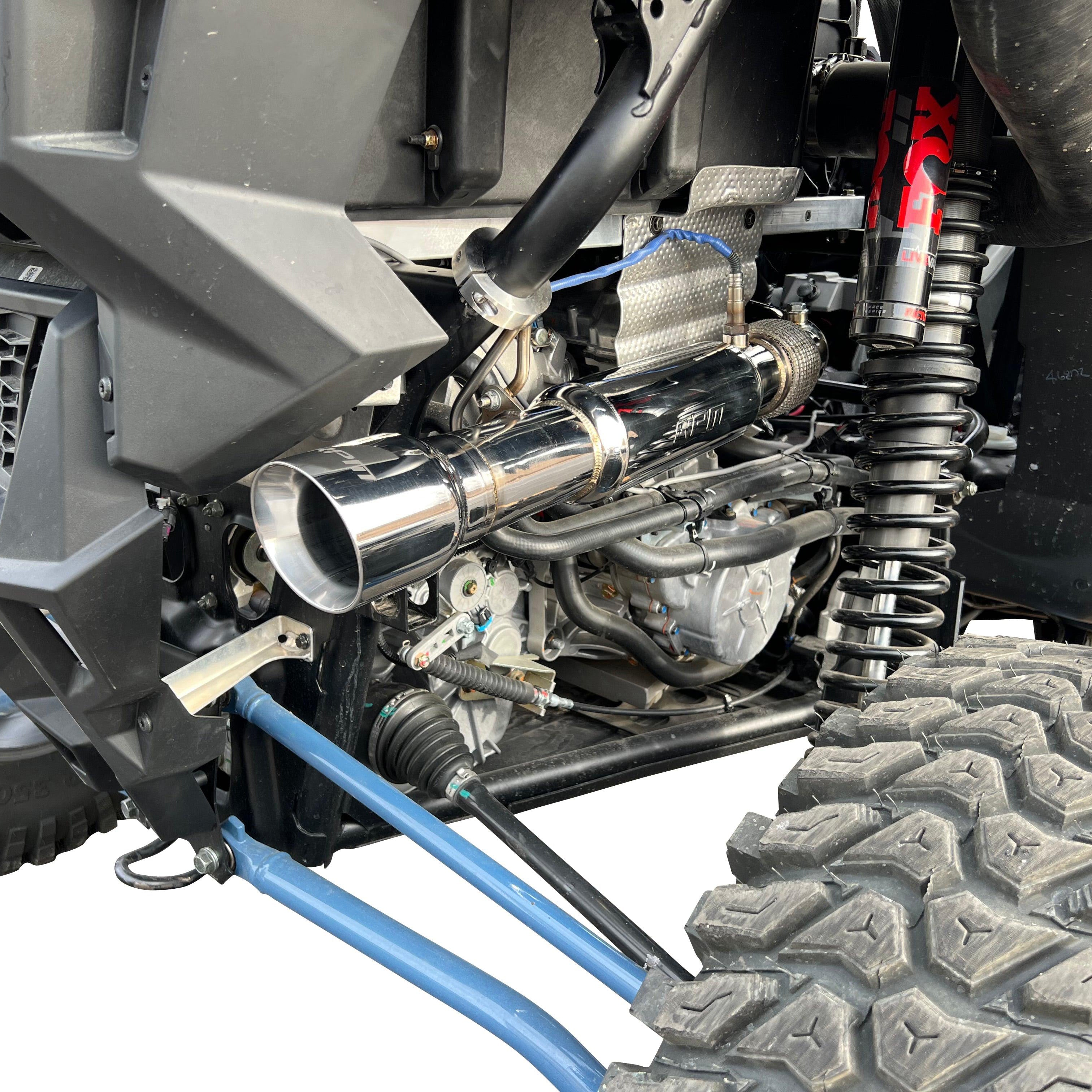 Photo of RPM SXS RPM Turbo RZR Desert Series 3" Full Stainless Exhaust System by RPM SXS - Premium for UTVs / Side by Sides