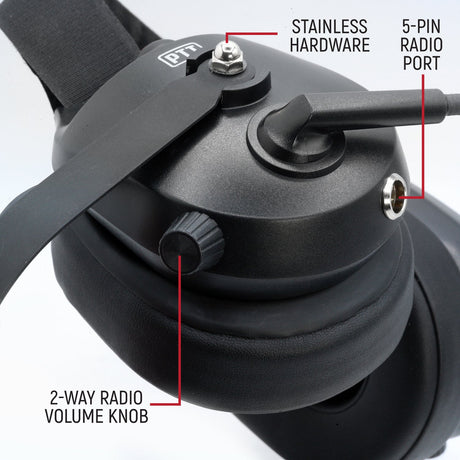 Photo of RW-H52 Bluetooth Headset for Cell Phones - 2-Way Radio Compatible by Rugged Radios - Premium for UTVs / Side by Sides