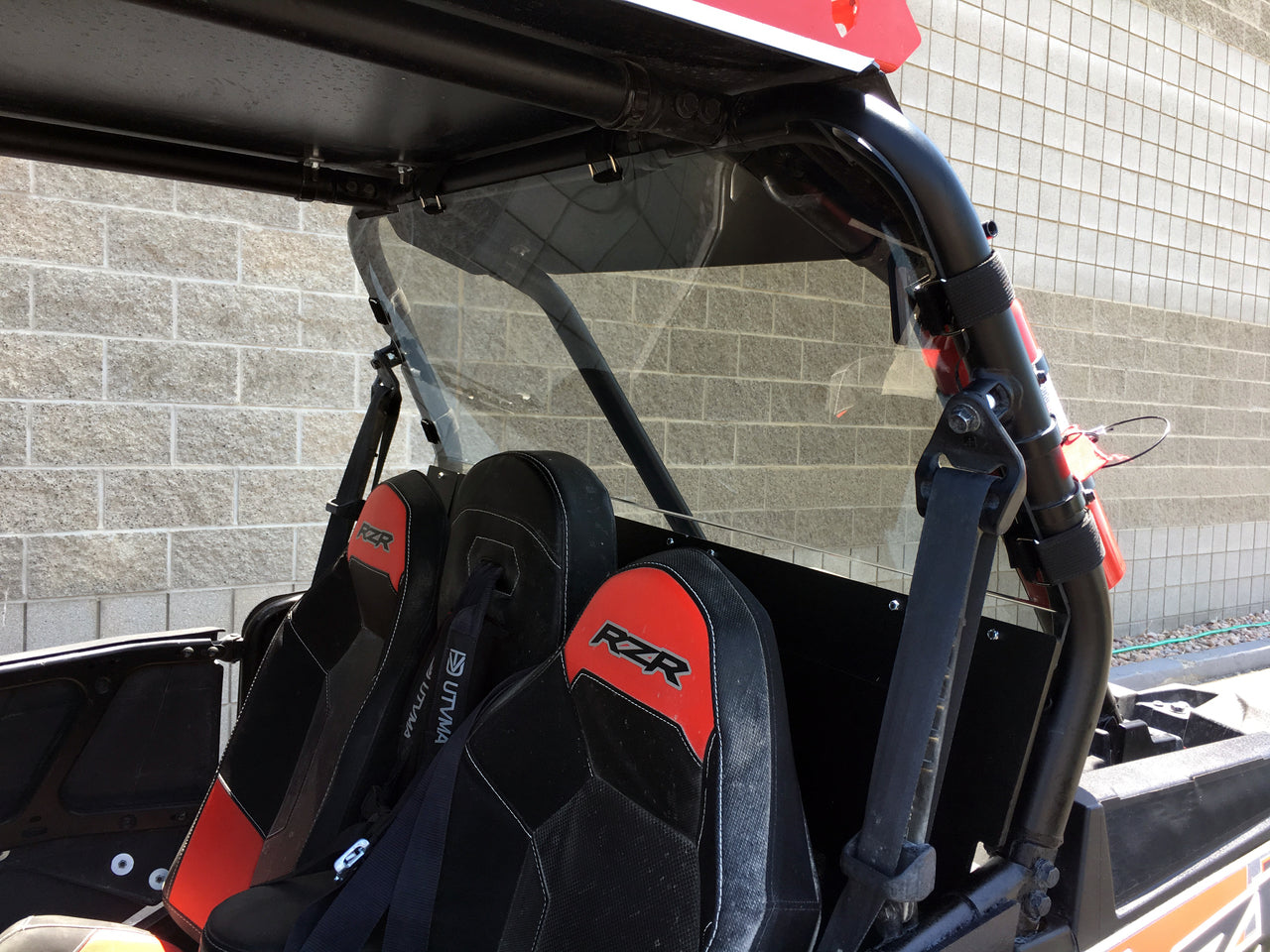 Photo of Rear Window/Windshield Polycarbonate Tint for RZR 1000/Turbo by UTVZILLA - Premium for UTVs / Side by Sides