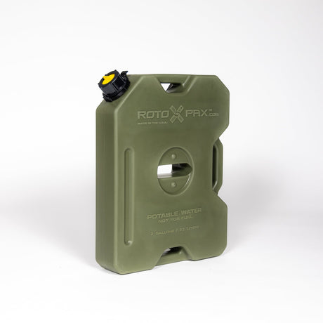 Photo of 2 Gallon Water GEN 2 Green by RotopaX - Premium Fuel Cans for UTVs / Side by Sides