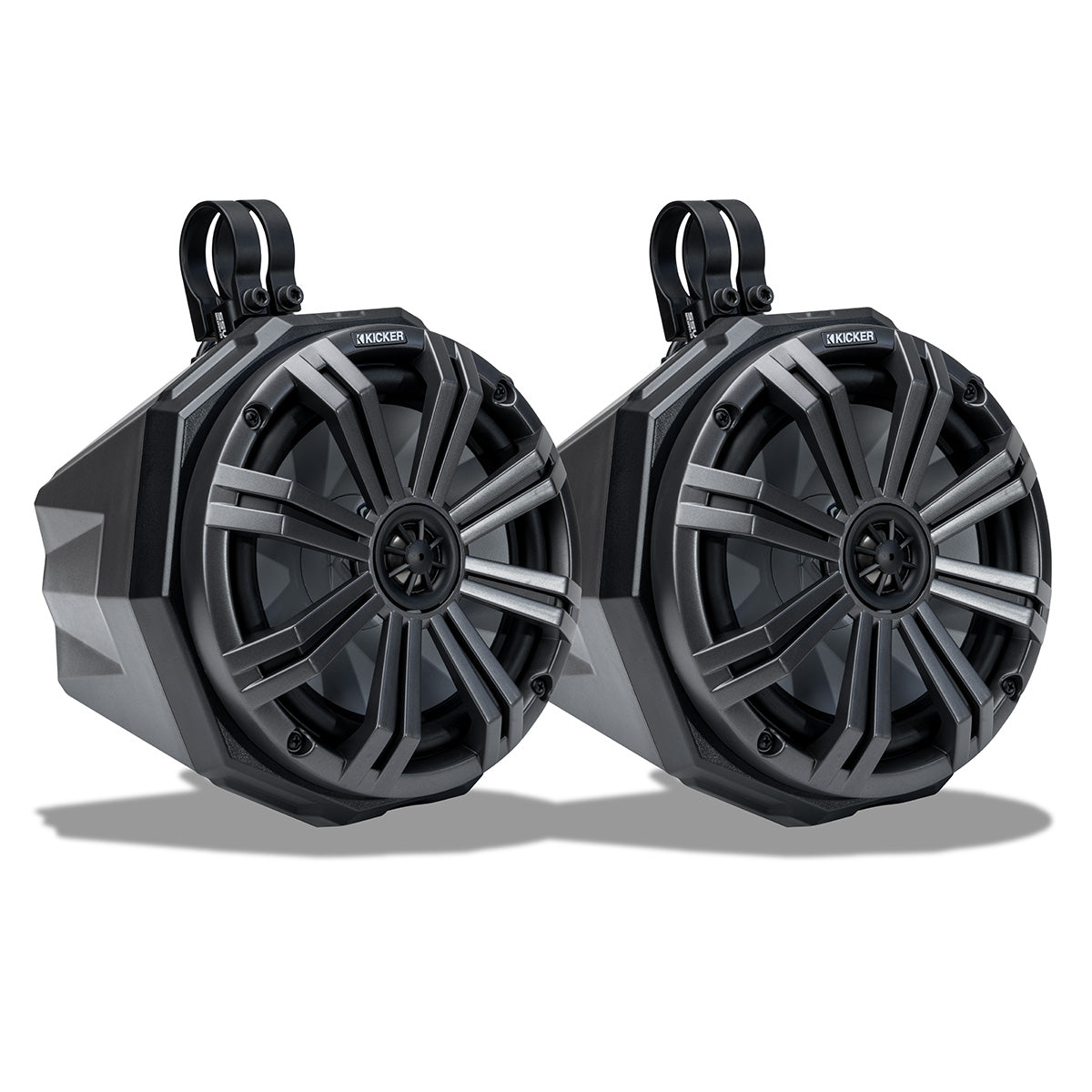 Photo of SSV Works - Polaris RZR OEM Audio-Expansion Kit | 2-Tower Speaker Add-on Kit w/8" Kicker Speakers by SSV Works - Premium for UTVs / Side by Sides