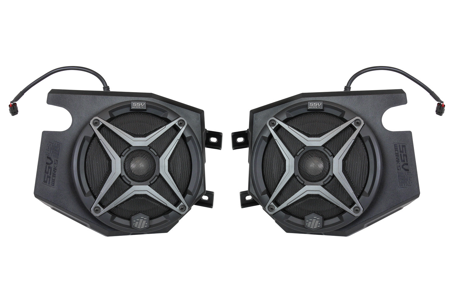Photo of SSV Works - 2014-2023 Polaris RZR Front Kick 6.5" Speaker Pods by SSV Works - Premium for UTVs / Side by Sides