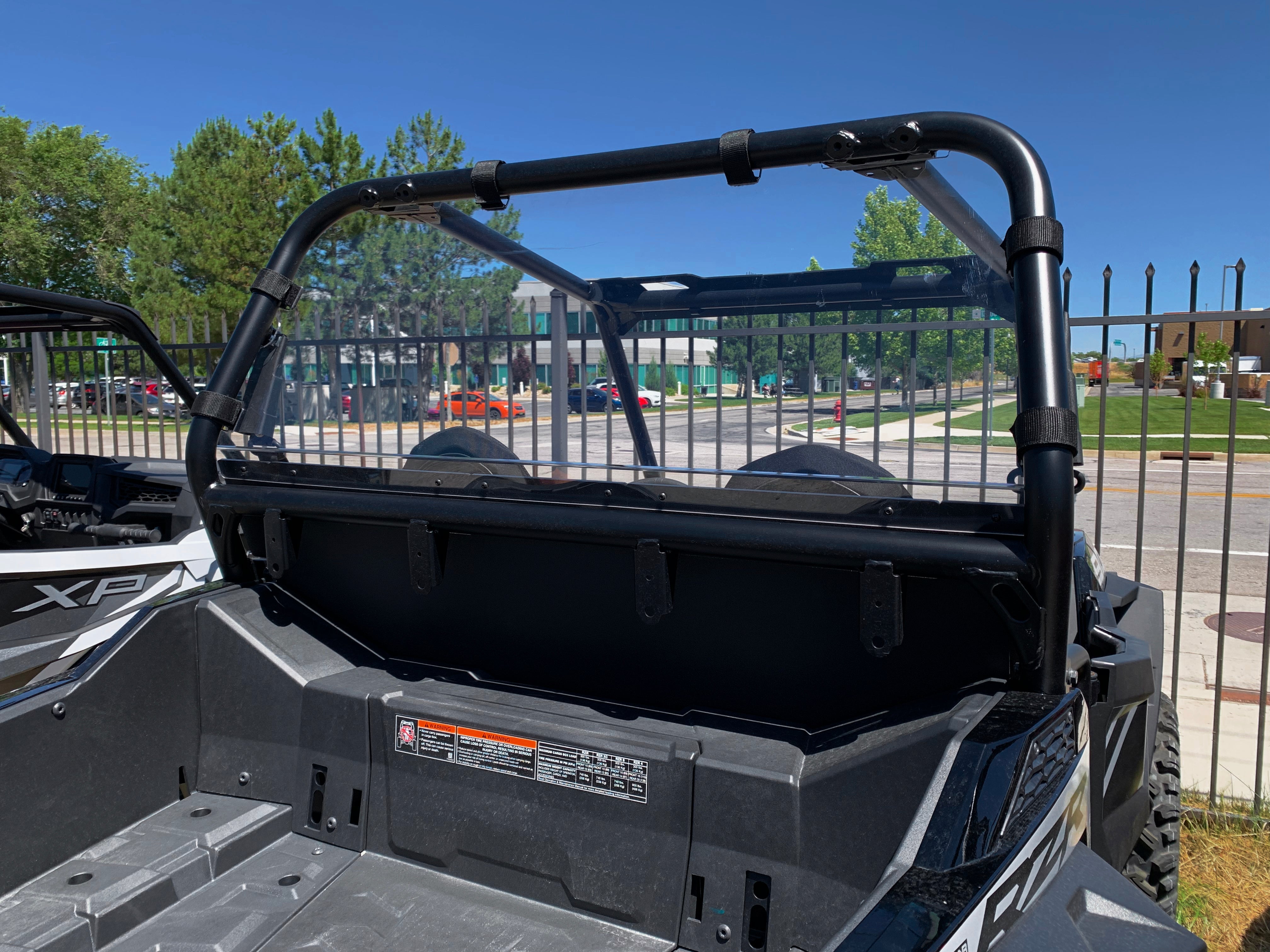 Photo of Rear Polycarbonate Window for RZR 900 2015-2020 by UTVZILLA - Premium for UTVs / Side by Sides