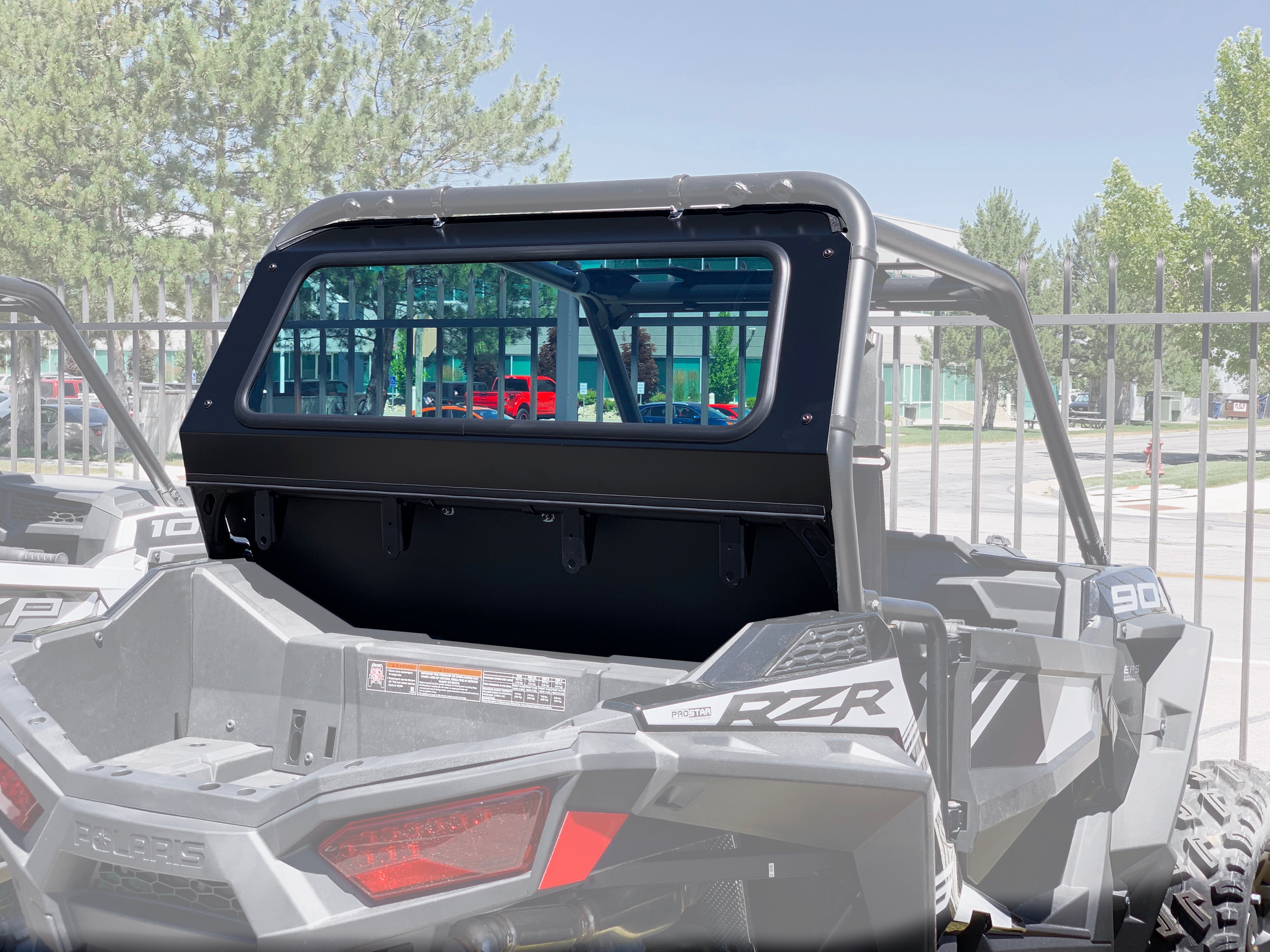 Photo of Rear Glass Window for RZR 900 2015-2020 by UTVZILLA - Premium for UTVs / Side by Sides