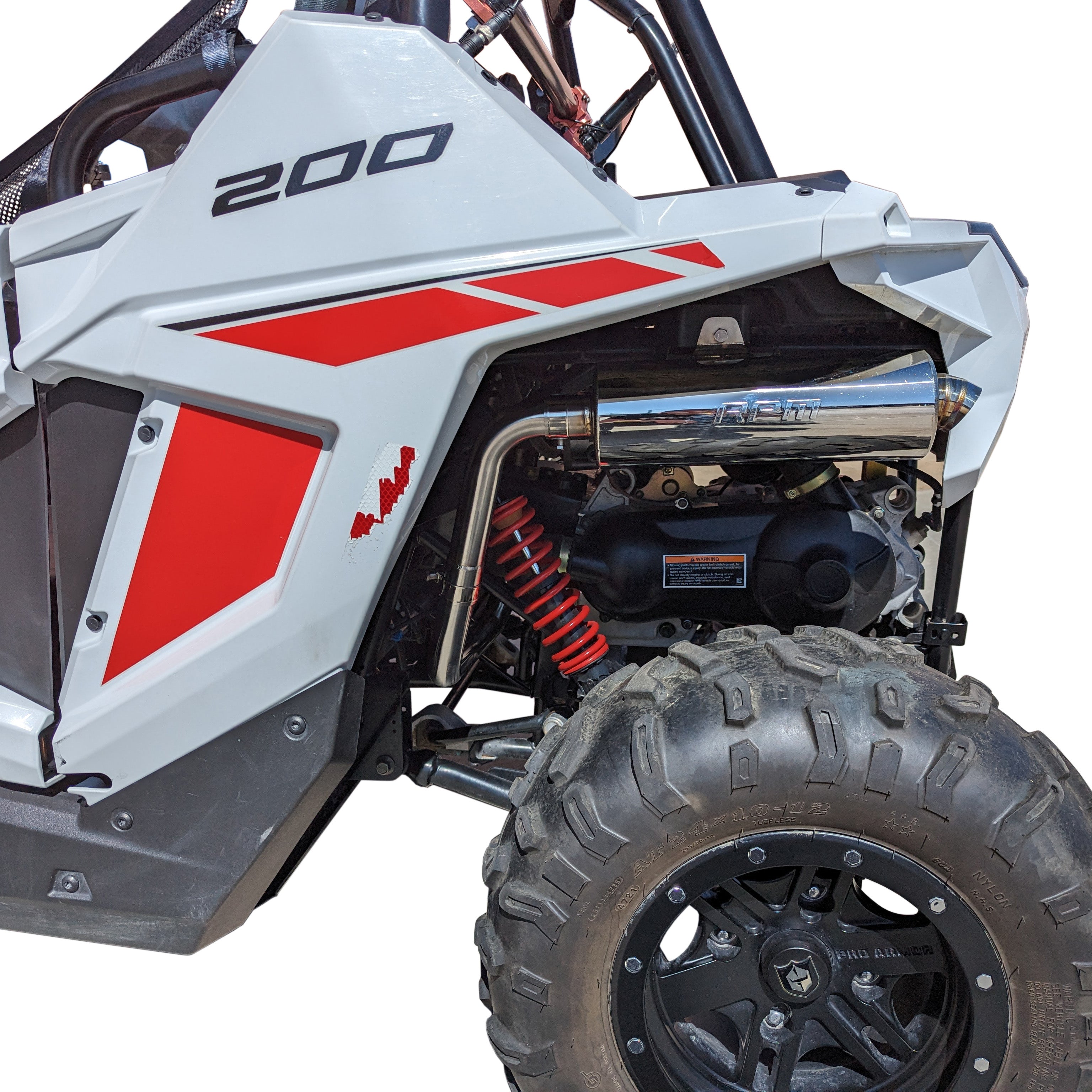 Photo of RPM RZR 200 Sport Series FULL Exhaust System by RPM SXS - Premium for UTVs / Side by Sides