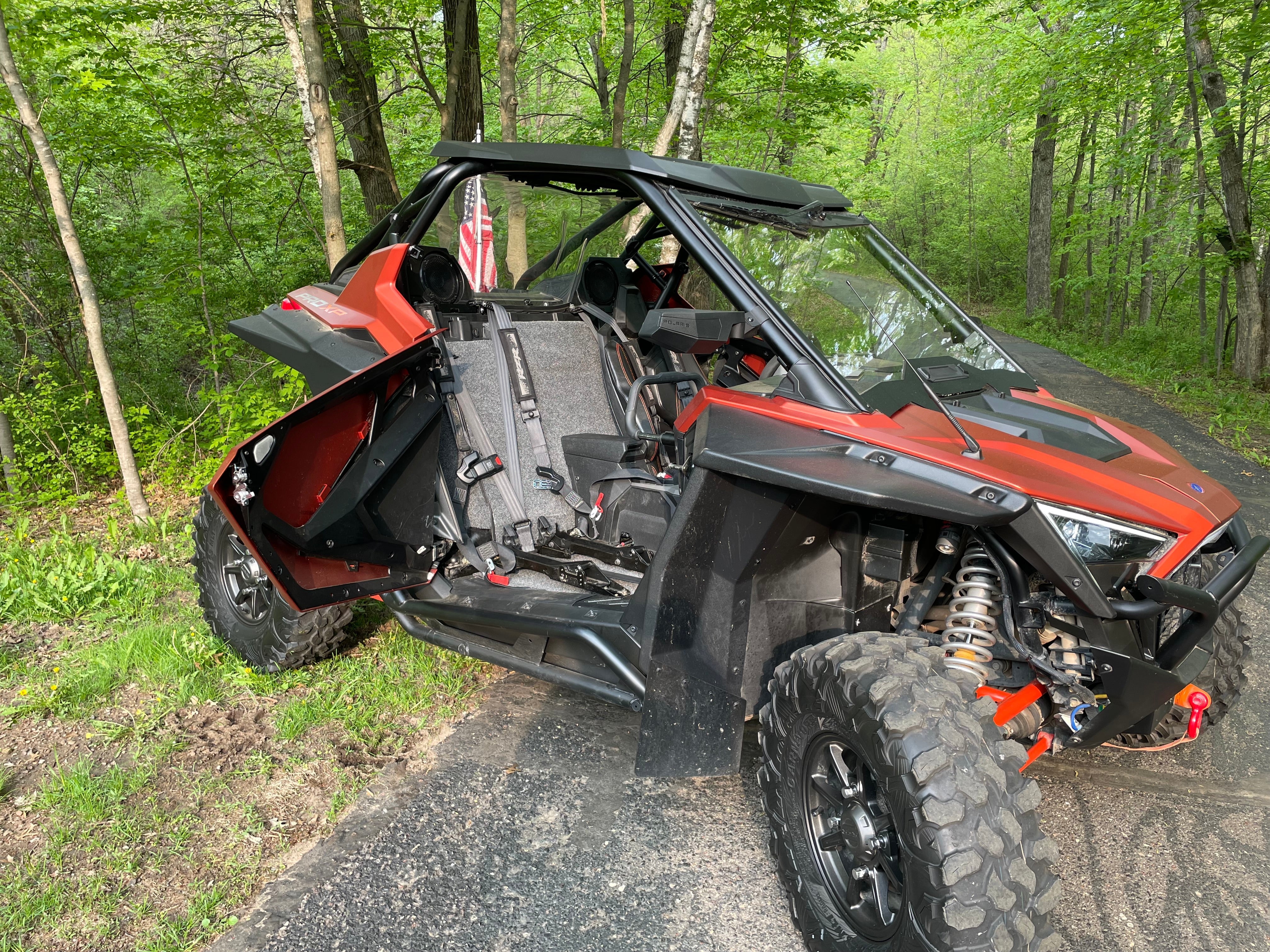 Photo of Carpet Kit Polaris RZR Pro XP/Pro R/Turbo R 2020-Current by Terick Solutions - Premium Carpet Kit for UTVs / Side by Sides