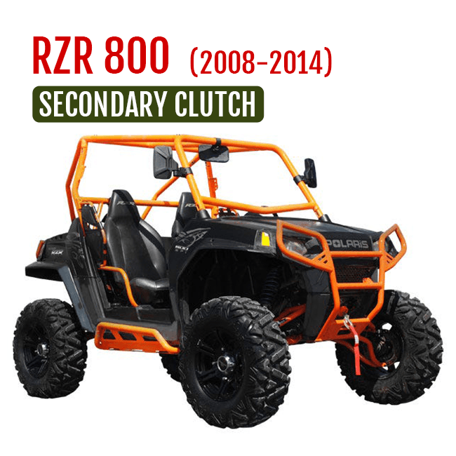 RZR 800 & S (2008-2014) Secondary Clutch Tied Type (10-14 Upgrade)