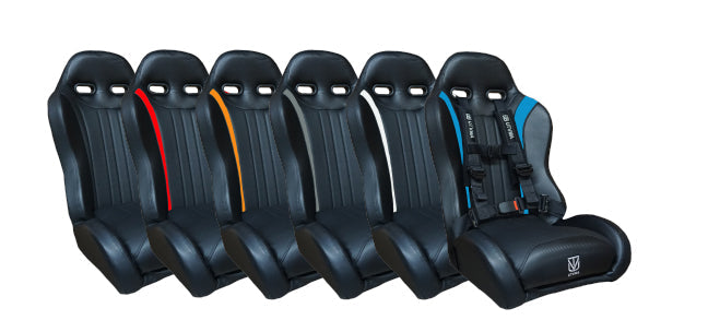 Photo of RZR 1000 Front Suspension Bucket Seat Set (2014-2023) by UTV Mountain Accessories - Premium Seats & Seat Accessories for UTVs / Side by Sides
