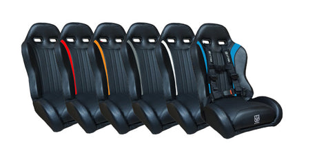 Photo of RZR 800 Front Suspension Bucket Seat Set (2008-2014) by UTV Mountain Accessories - Premium Bucket Seats for UTVs / Side by Sides