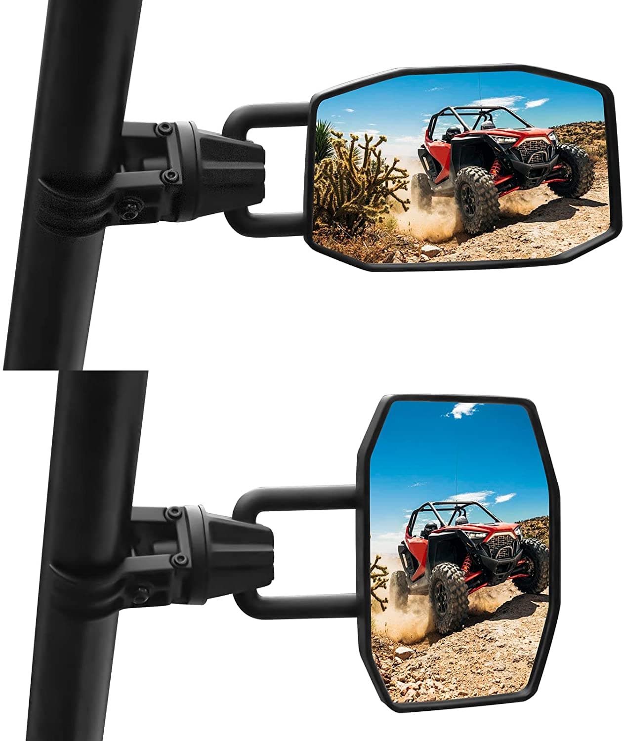 Photo of UTV Side Mirrors for RZR/Maverick/Zforce/Pioneer/Talon/Teryx by Kemimoto - Premium for UTVs / Side by Sides