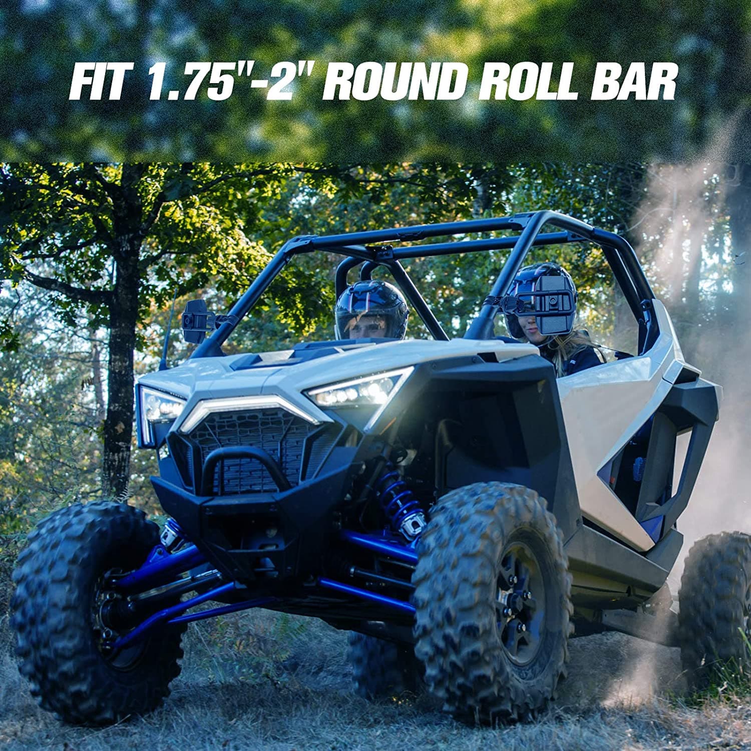 Photo of UTV Side View Mirrors for Yamaha Wolverine by Kemimoto - Premium for UTVs / Side by Sides