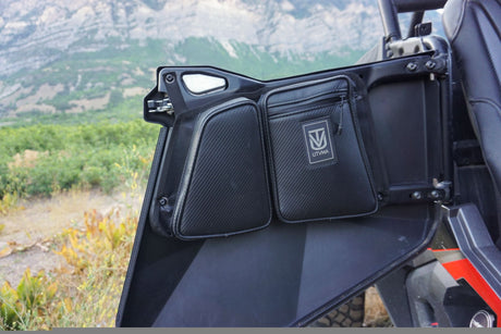 Photo of RZR 1000/900 Rear Door Bag Set (2014-2023) by UTV Mountain Accessories - Premium Door Bags for UTVs / Side by Sides