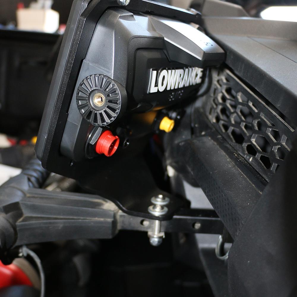 RZR Grab Bar GPS Bracket for Lowrance 7" & 9" Displays