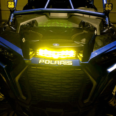 Photo of Single Row Grill Led Light Bar Mounts for Polaris RZR XP / Turbo(S) by Litt Industries - Premium RZR Turbo S / XP for UTVs / Side by Sides