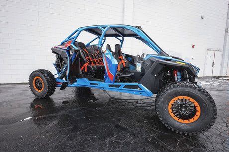 Photo of RZR 4 Turbo R Front Bump Seat (2020-2025) by UTVMA - Premium Bump Seat for UTVs / Side by Sides