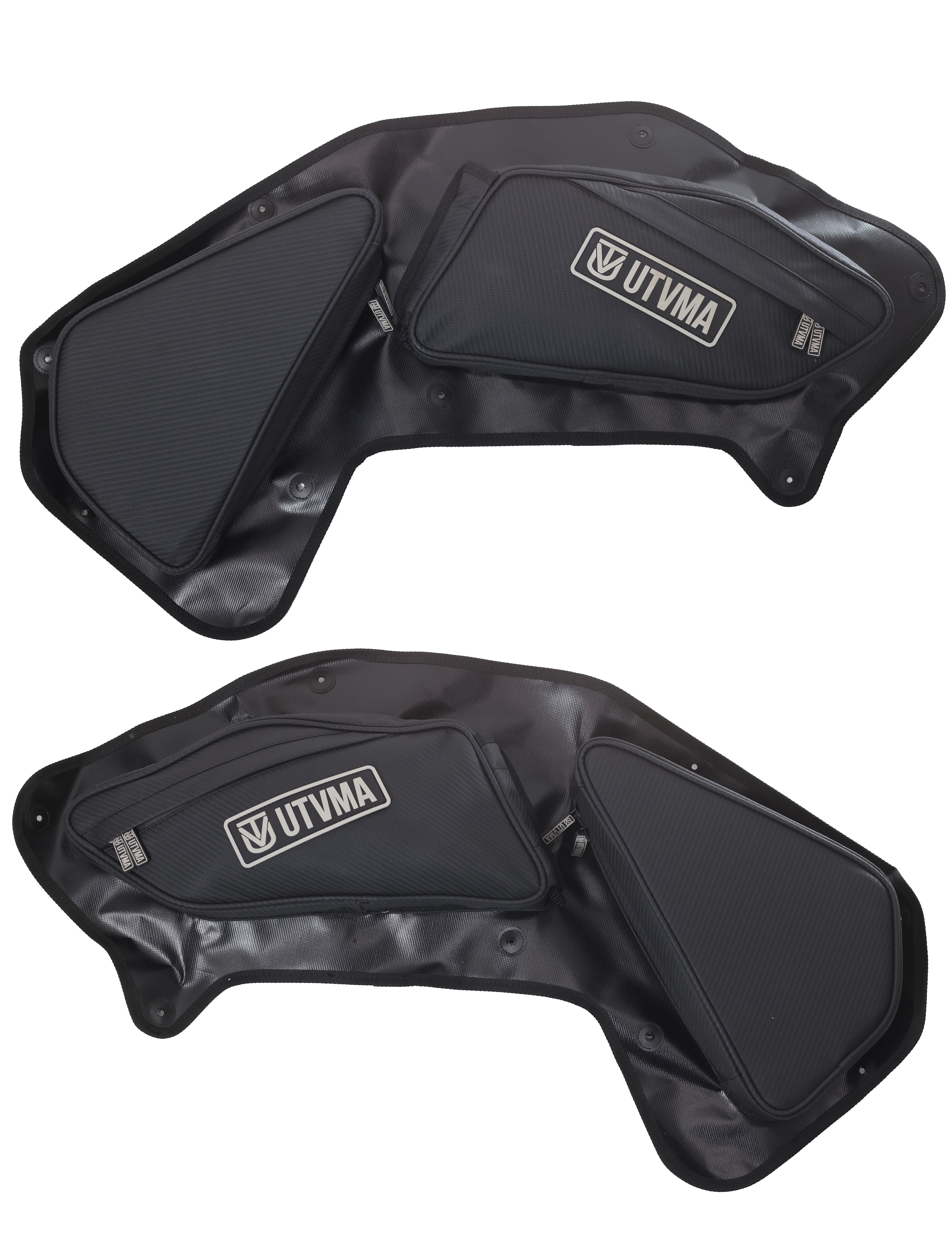 Photo of RZR Pro/R/Turbo R Rear Door Bag Set (2020-2025) by UTV Mountain Accessories - Premium Door Bags for UTVs / Side by Sides