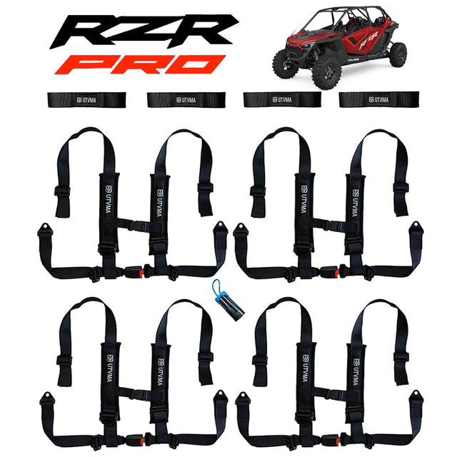 Photo of RZR PRO Harness Kit (2020-2024) by UTV Mountain Accessories - Premium for UTVs / Side by Sides