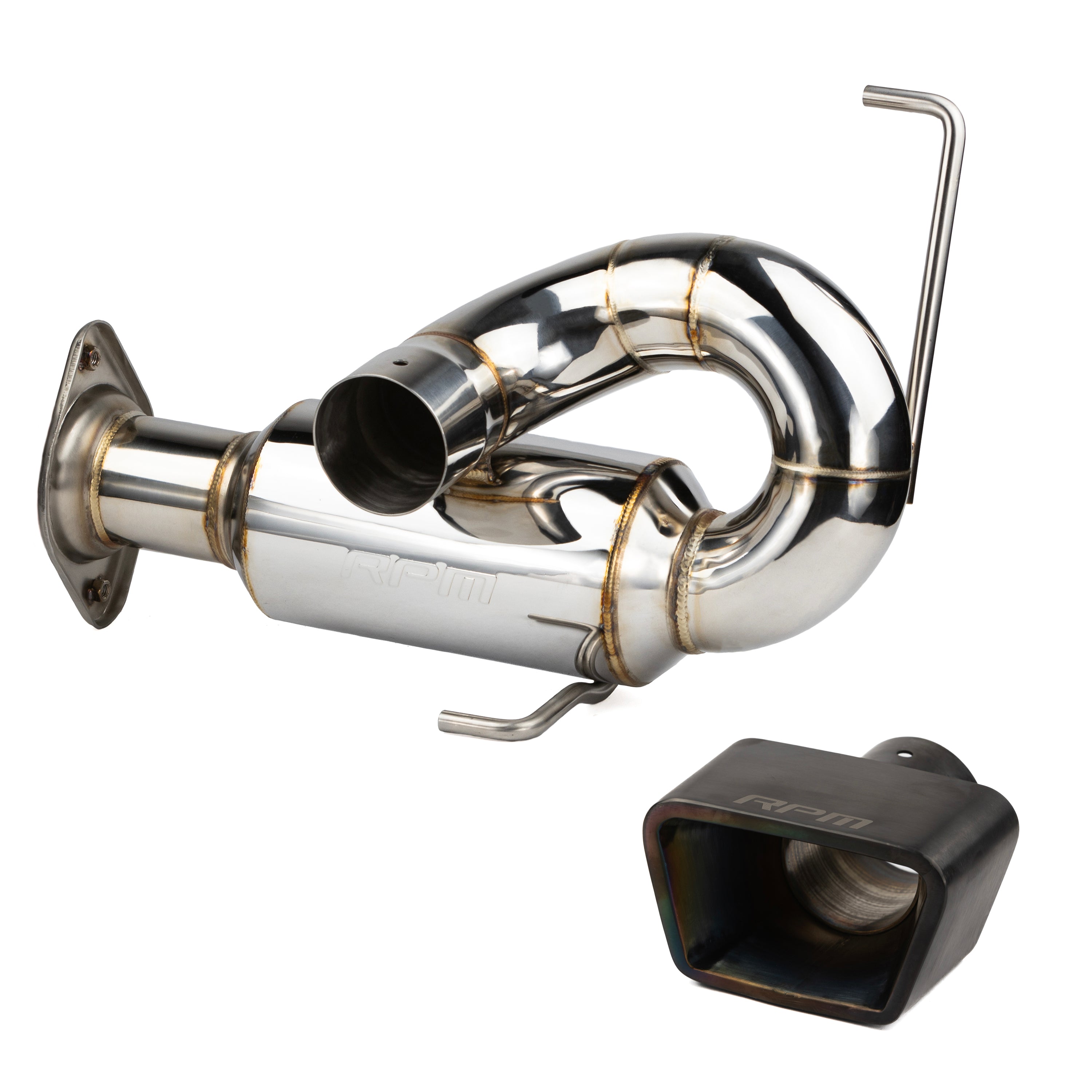 Photo of RPM SXS RPM Polaris RZR Pro R 3" Sport Muffler W/ 3" Tip by RPM SXS - Premium for UTVs / Side by Sides