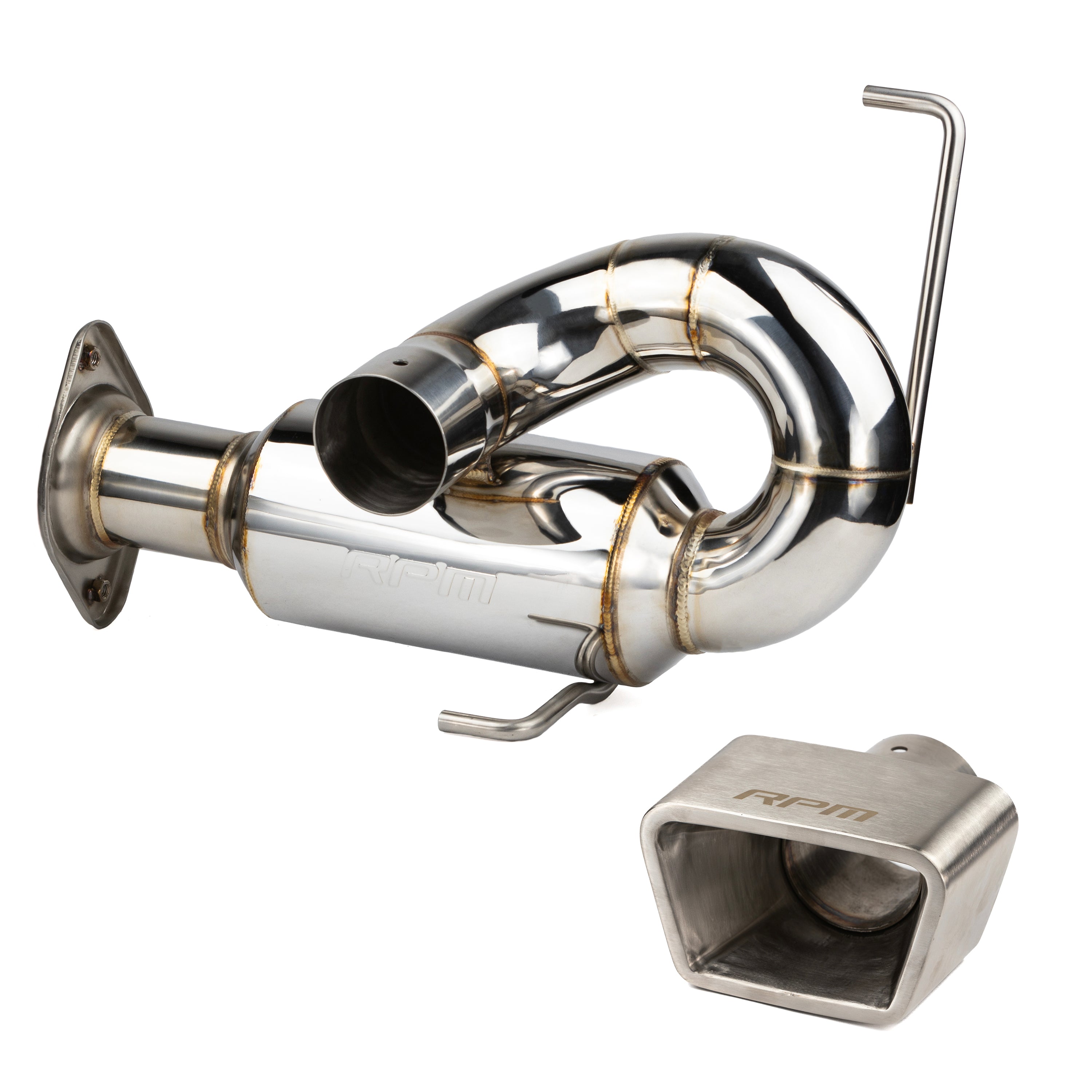 Photo of RPM SXS RPM Polaris RZR Pro R 3" Sport Muffler W/ 3" Tip by RPM SXS - Premium for UTVs / Side by Sides