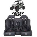 Photo of RZR 900/1000 Trail Front Bench Seat with Harnesses (2015-2025) by UTV Mountain Accessories - Premium Seats & Accessories for UTVs / Side by Sides