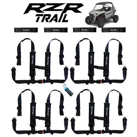 Photo of RZR Trail Harness Kit (2015-2025) by UTVMA - Premium for UTVs / Side by Sides