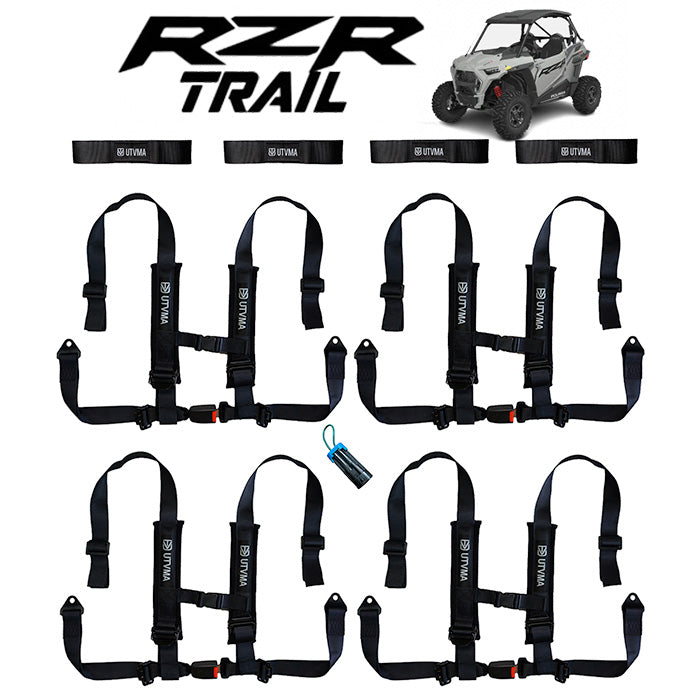 Photo of RZR Trail Harness Kit (2015-2025) by UTV Mountain Accessories - Premium for UTVs / Side by Sides