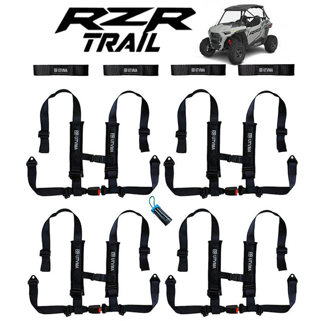 Photo of RZR Trail Harness Kit (2015-2025) by UTV Mountain Accessories - Premium for UTVs / Side by Sides