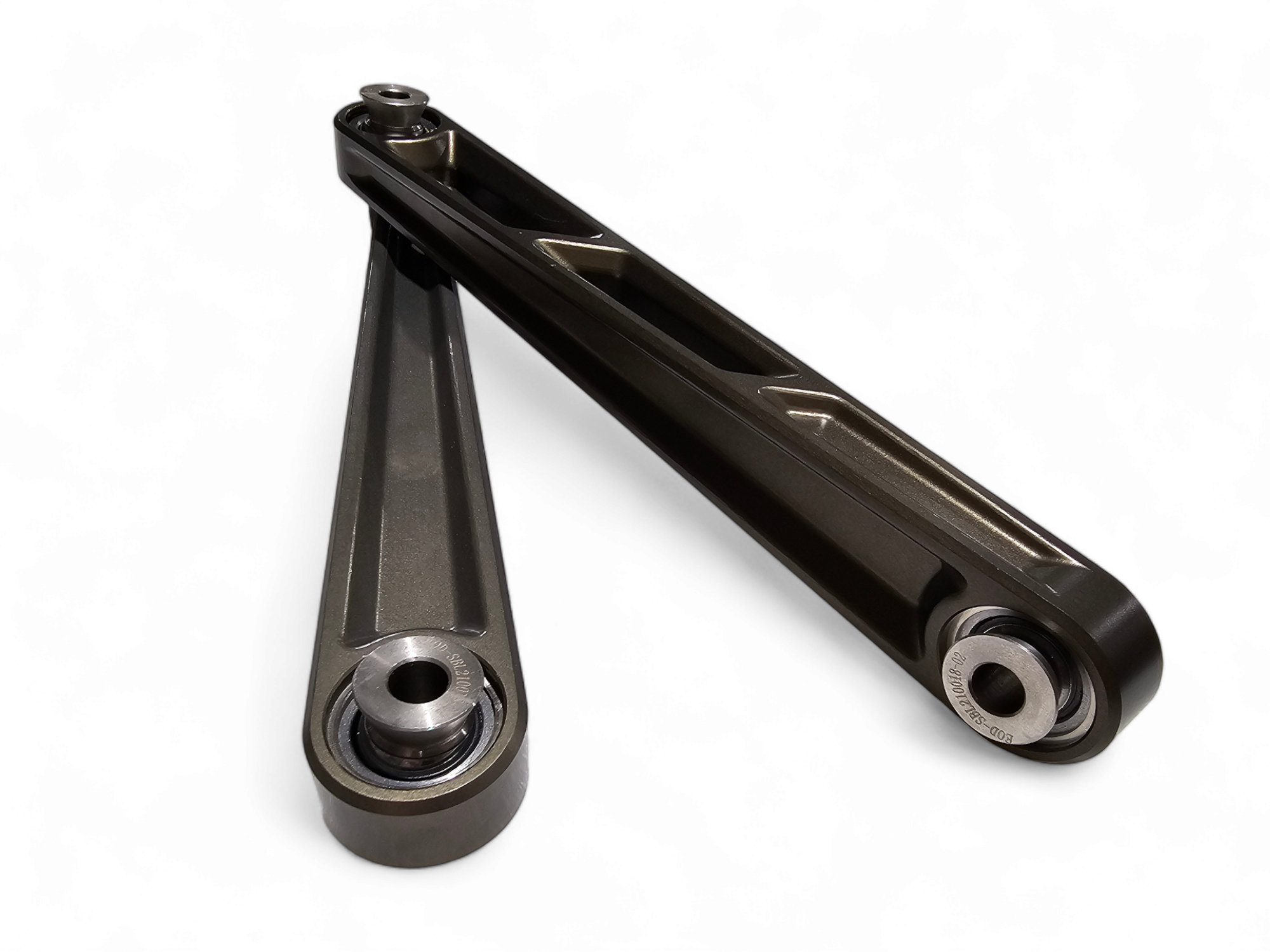 Photo of 2022 to Current Polaris RZR Turbo R, Pro R Front Sway bar Link in Gun Metal Finish by Elektric Offroad - Premium Sway Bars & Links for UTVs / Side by Sides
