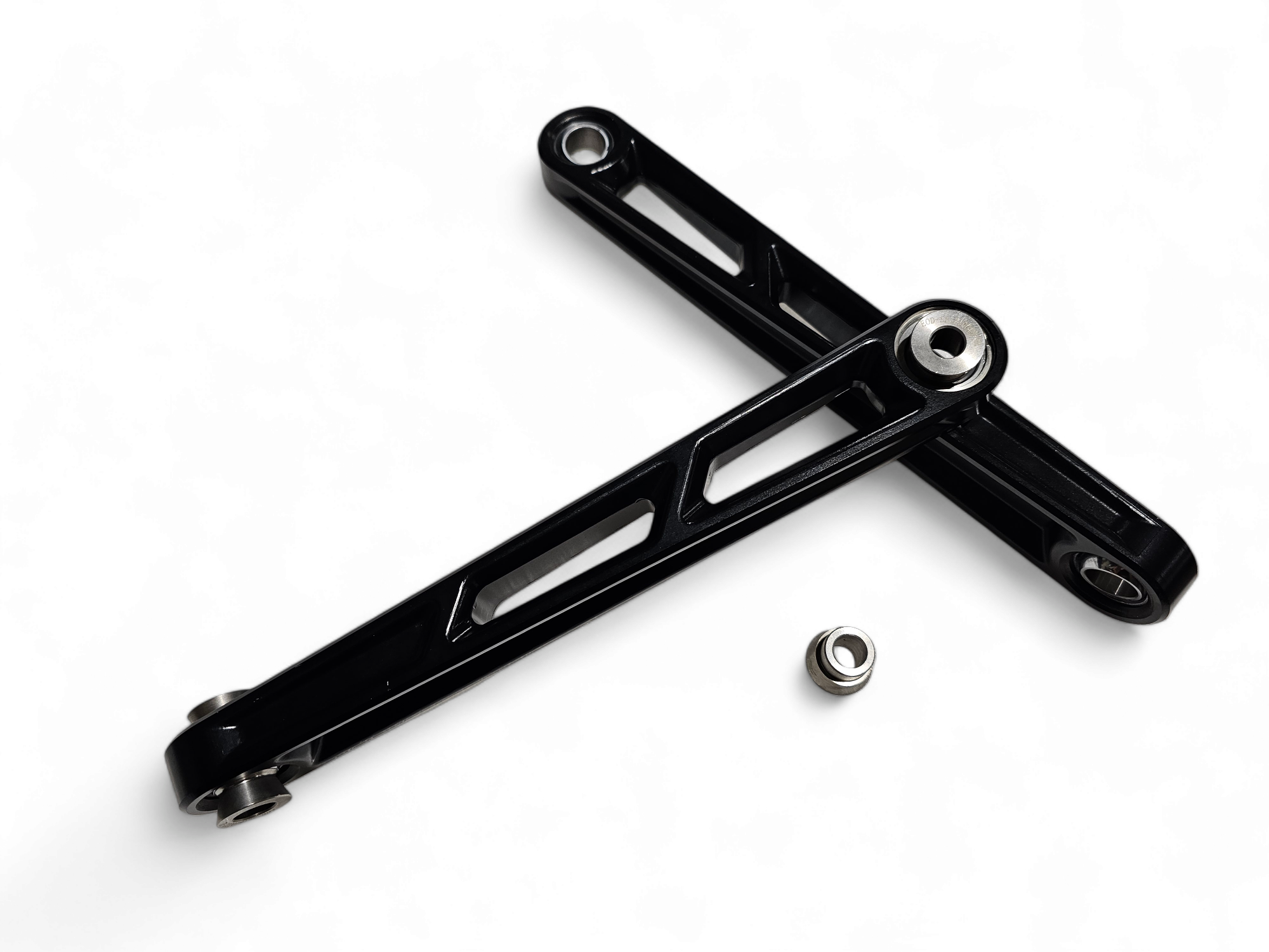 Photo of 2022 to Current Polaris RZR Turbo R, Pro R Front Sway bar Link in Black Finish by Elektric Offroad - Premium Sway Bars & Links for UTVs / Side by Sides