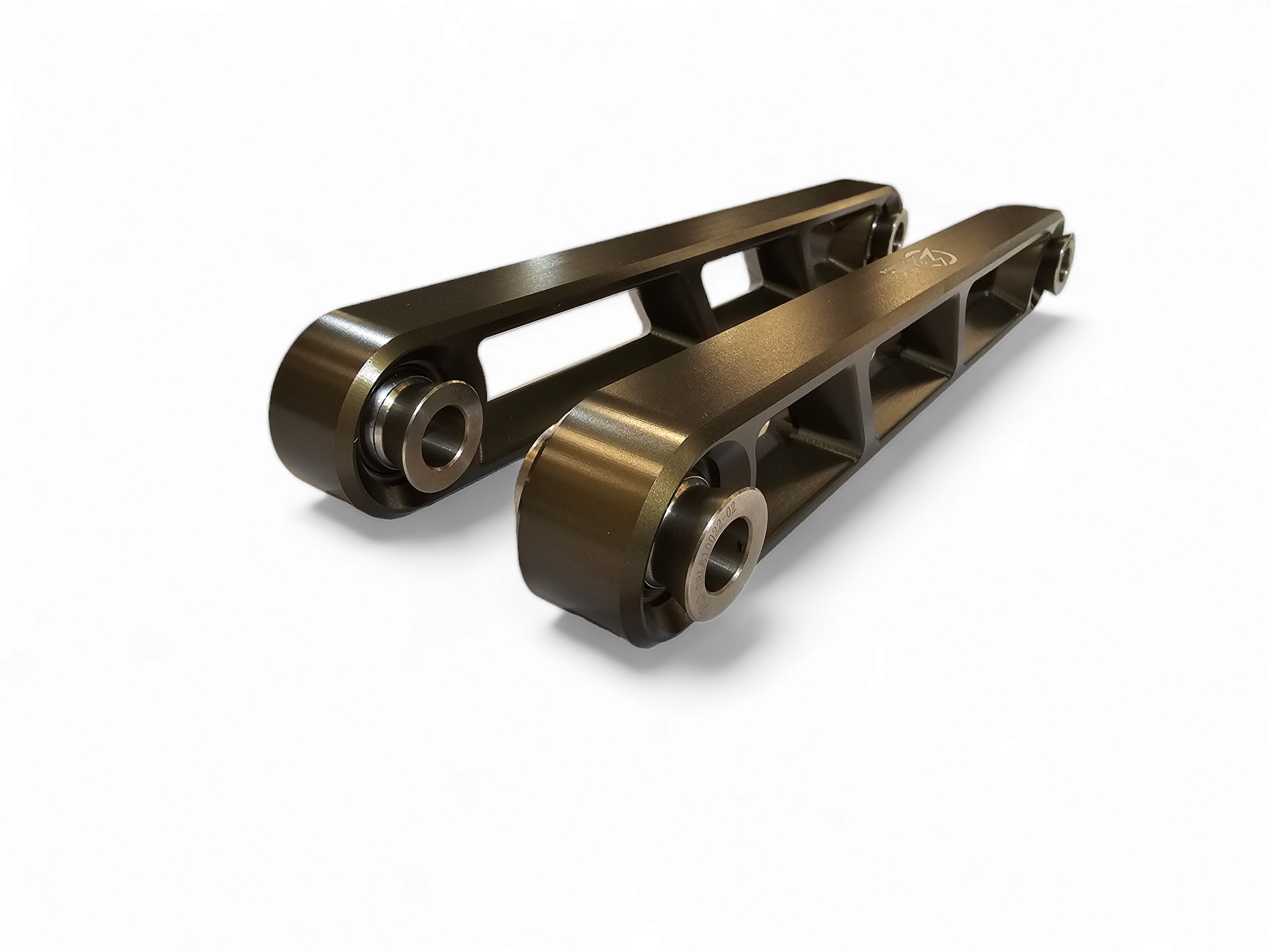 Photo of 2022 to Current Polaris RZR Turbo R Rear Sway bar Link in Gun Metal Finish by Elektric Offroad - Premium Sway Bars & Links for UTVs / Side by Sides