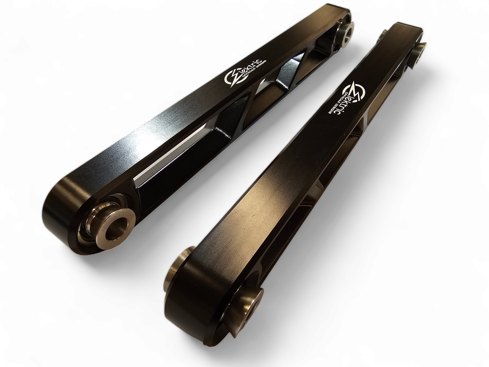 Photo of 2022 to Current Polaris RZR Turbo R Rear Sway bar Link in Black Finish by Elektric Offroad - Premium Sway Bars & Links for UTVs / Side by Sides