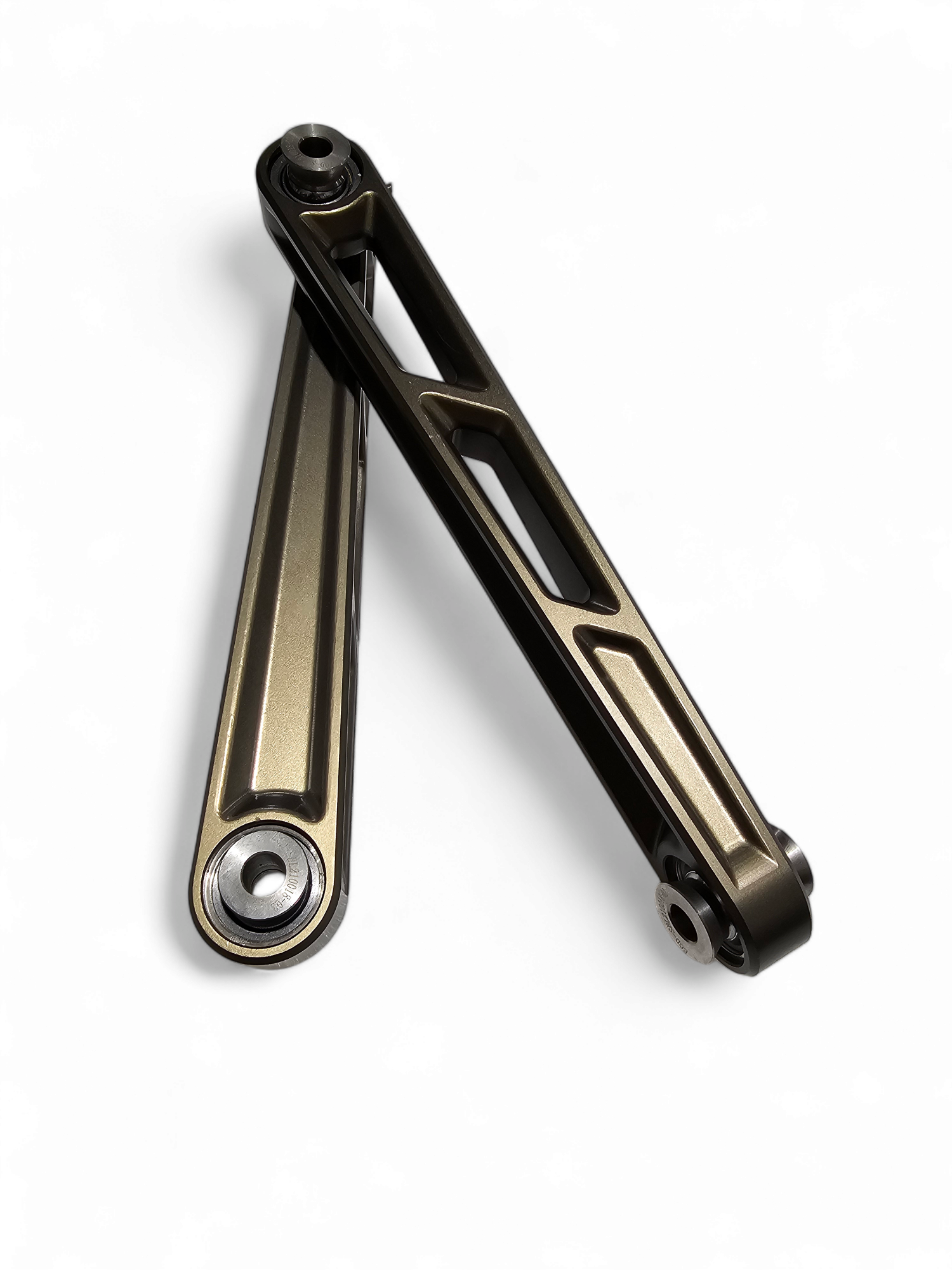 Photo of 2022 to Current Polaris RZR Turbo R, Pro R Front Sway bar Link in Gun Metal Finish by Elektric Offroad - Premium Sway Bars & Links for UTVs / Side by Sides