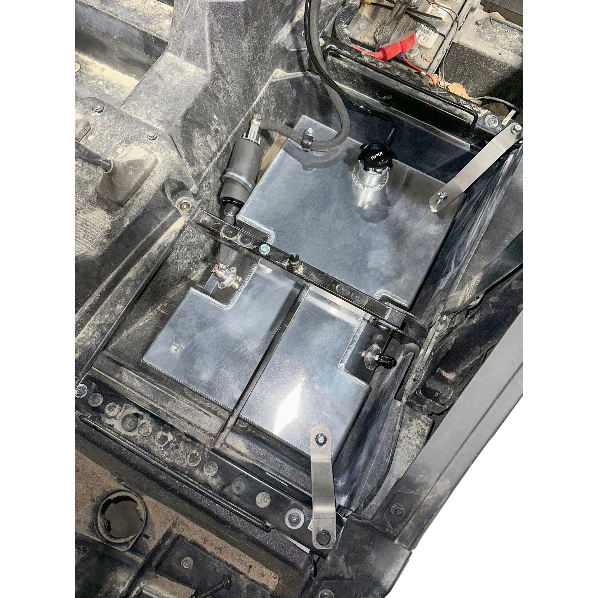 Photo of RPM SXS RPM RZR Auxiliary Fuel Tank - 4 Seat XPT / XP1000 / Turbo S 4.5G Auxiliary Fuel Gas Tank Kit by RPM SXS - Premium for UTVs / Side by Sides