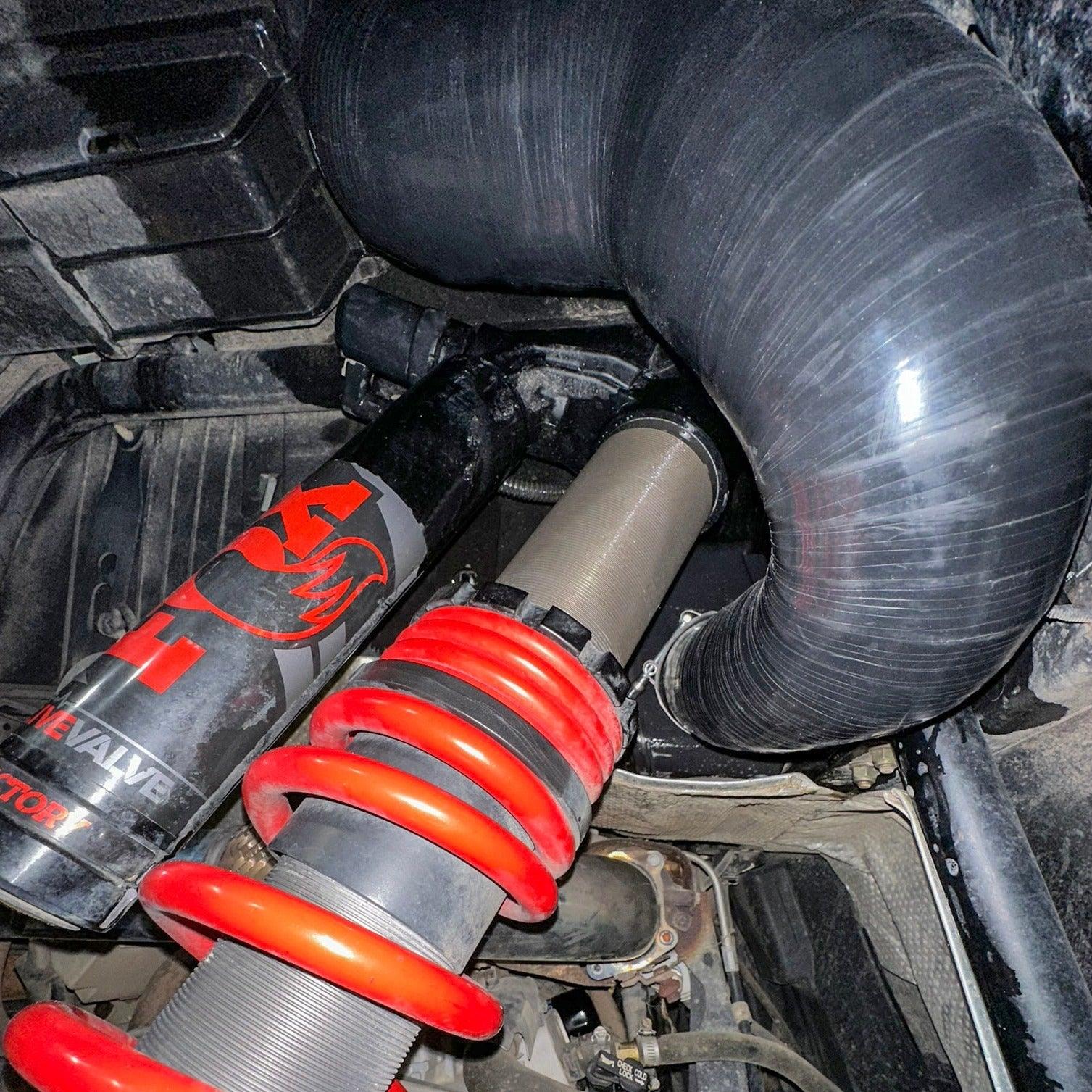 Photo of RPM SXS RPM RZR XPT, Turbo S, & XP1000 "BIG FATTY" HD Silicone Intake Tube by RPM SXS - Premium for UTVs / Side by Sides